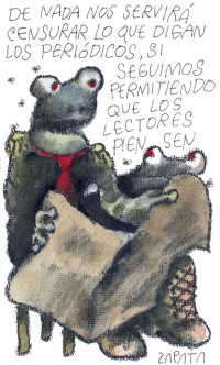 Pedro Leon Zapata cartoon