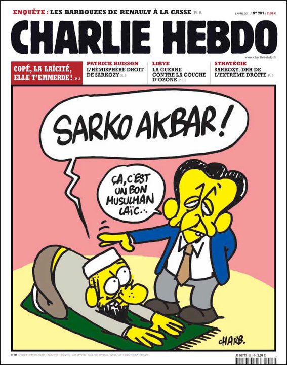 Cuando van a volver los moros a volar cabezas a los de Charlie Hebdo?