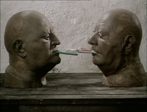 Dimensions of Dialogue (1982), Photo: Jan Švankmajer, Athanor