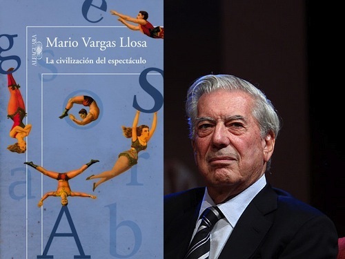 La civilización del espectáculo book cover. Mario Vargas Llosa