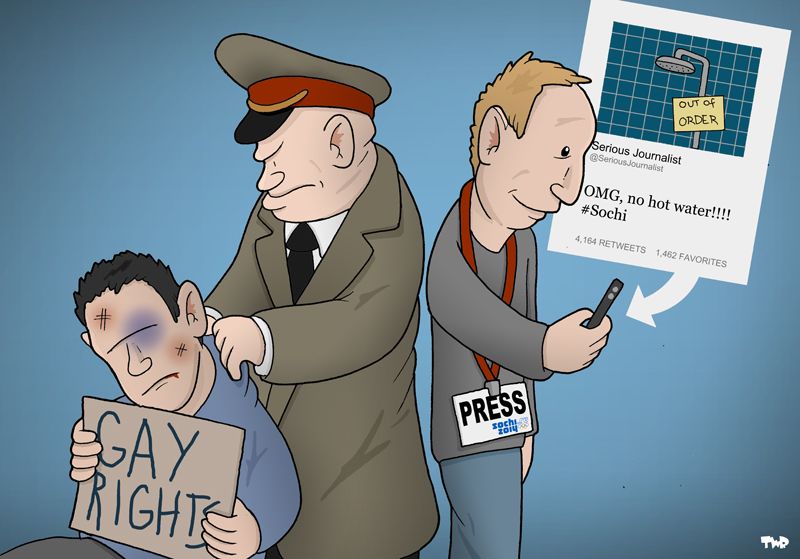 Cartoon: Serious Journalism