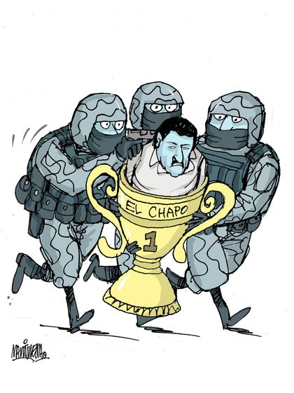 Cartoon- The Trophy