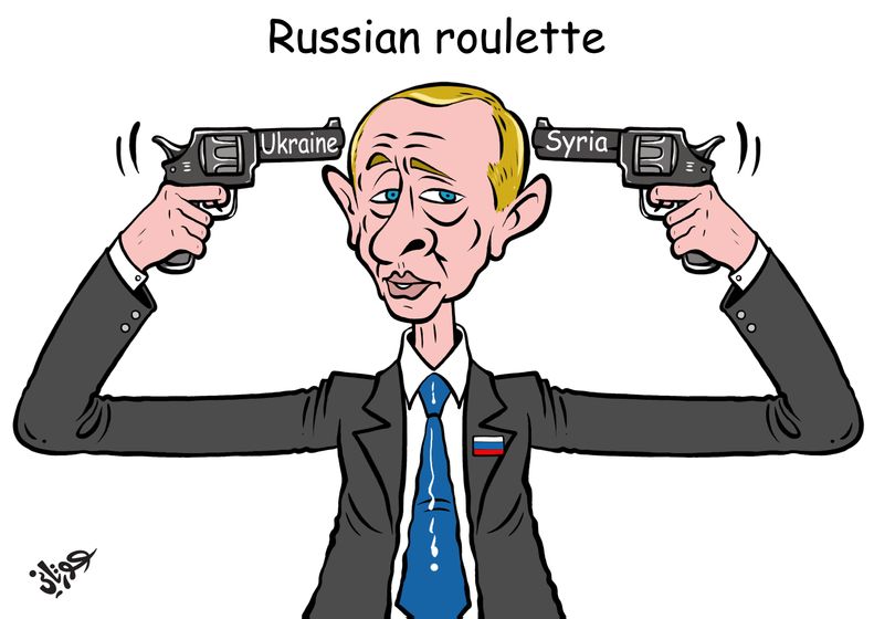 Cartoon: Russian Roulette
