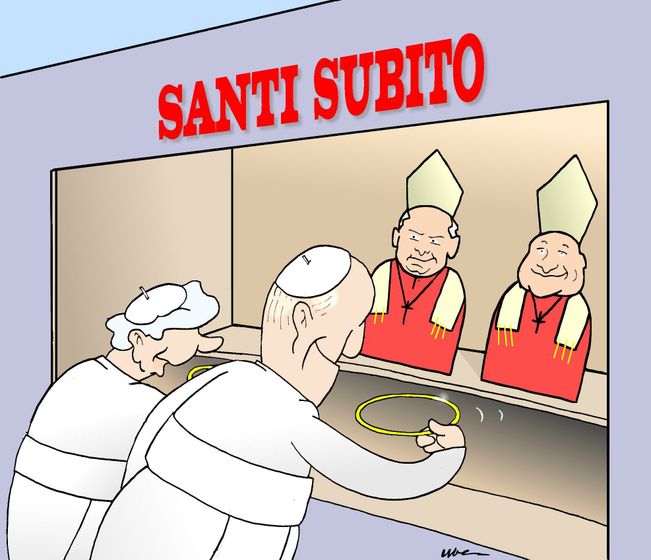 Cartoon: Instant Saints