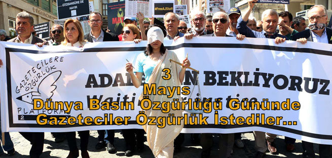 Press Protest Turkey May 3
