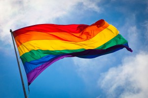 Un símbolo de la comunidad LGBTIQA. Image via Wikipedia