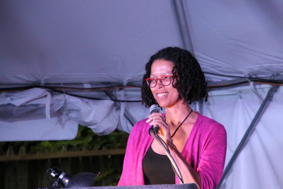 Poet Evie Shockley. Image by City of Asylum. Rights reserved.