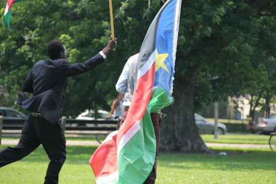 Independence celebrations in South Sudan. The country has been free for five years, but conditions for journalists continue to deteriorate. Image via Flickr user: Daniel X. O'Neil.